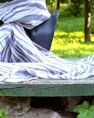 Esarfa ANIMAL PRINT - ZEBRA
