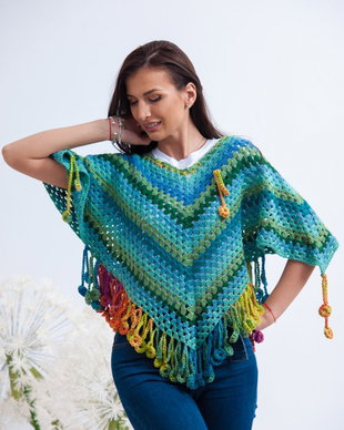 Poncho,bluza , accesoriu pentru primavara /vara