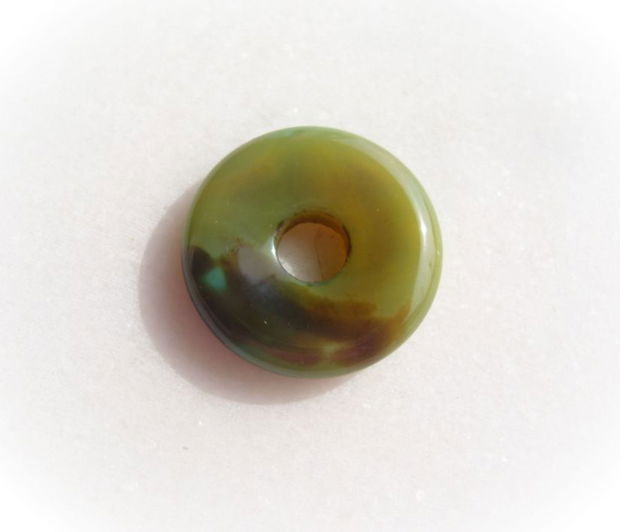 Pandantiv / Donnut din agata aprox  29x6 mm