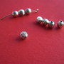 Margica metalica argintie de diametru aprox 5.5 mm