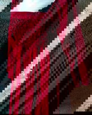 rochie boho de bumbac grena , KappAhl , L