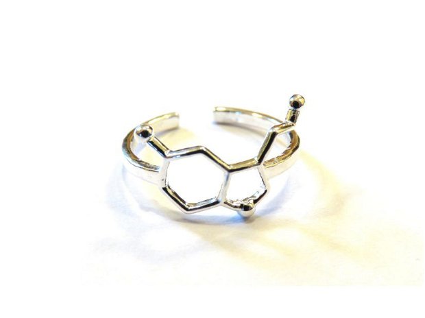 Inel reglabil delicat din Argint 925 - IN690 - Inel casual, inel serotonina, cadou romantic