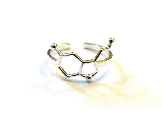Inel reglabil delicat din Argint 925 - IN690 - Inel casual, inel serotonina, cadou romantic