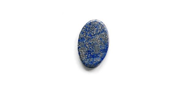 Cabochon  Lapis Lazuli  - oval plat - cu 2 fete -L11