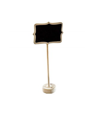 decor - suport tablita neagra