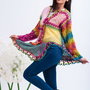 Bluza ,pulover,patratele,culori,croset ,snur ,primavara frumoasa