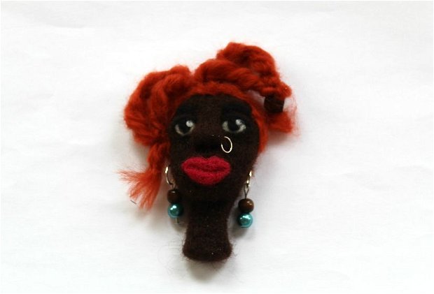 Brosa/ornament `Black beauty`