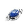 Link cu Lapis Lazuli in rama argintata