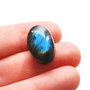 Cabochon Labradorit  oval- Albastru - A76