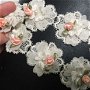 Banda decorativa din floricele (5cm)