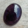 Cabochon ametist, 40x30 mm