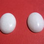 Cabochon jad alb aprox 30x22x7 mm