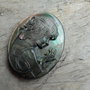 Cabochon camee sidef, 30x23 mm