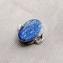 Link Lapis Lazuli in rama argintata