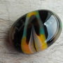 Cabochon agata, 38x28 mm