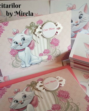 Invitatie botez Pisicuta Marie