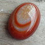 Cabochon agata, 40x30x9-10 mm