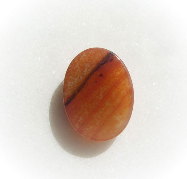 Cabochon agata aprox 39x29x10 mm