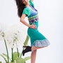 Rochie croset,dantela,tricot,bumbac ,culori