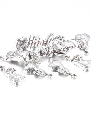 Charm para, argintiu antichizat