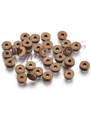 Distantier rondel bronz, 5x1.8mm