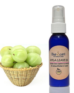 Amla leave-In-balsam fara clatire cu amla ,shikakai si cassia-BlueScent