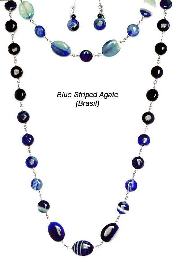 Set bijuterii cu Agate (065)