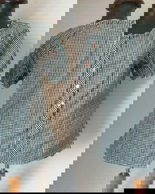 BLUZA BAVAREZA BUMBAC RETRO VINTAGE