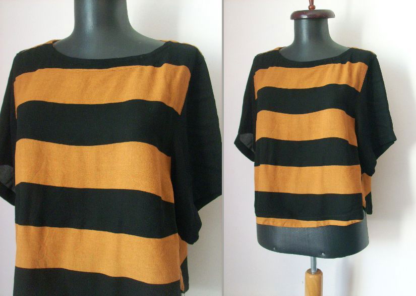 BLUZA VASCOZA STRIPE RETRO VINTAGE