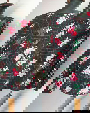 S`OLIVER BUMBAC FLORAL RETRO