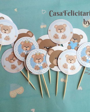Toppers candy bar Ursulet