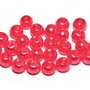 Perle din sticla, 4 mm, rosii