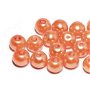 Perle din sticla, 4 mm, portocalii