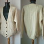 PULOVER CARDIGAN IRLANDEZ LANA
