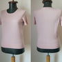HUGO BOSS BLUZA LANA ROSE PUDRA