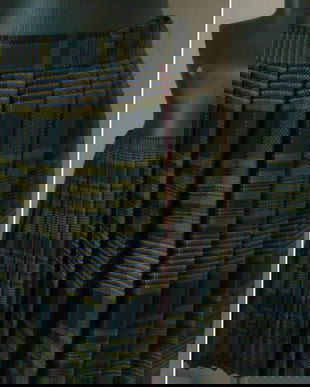 FUSTA STOFA PLISATA retro vintage