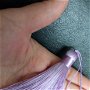 Ciucuri (8cm) mătase, mov-lila