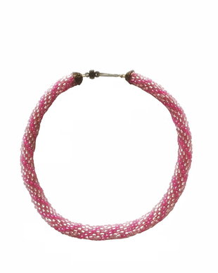 Colier cu margele crosetate bead ropes