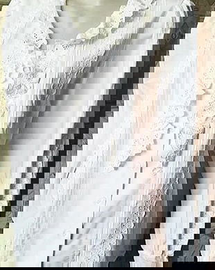 camasa / bluza alba cu dantela brodata , stil bavarez ,,XL