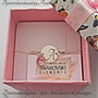Bratara argint 925 cu banut argint 925 gravat si charm Swarovski