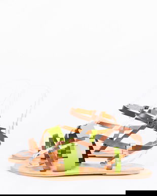 SANDALE PIELE NATURALA