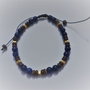 bratara din lapis lazuli si rondele din nuca de cocos/bratara barbateasca/bratara dama/bratara unisex/bratara talisman