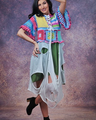 Rochie vesela, delicată,interesantă si colorată