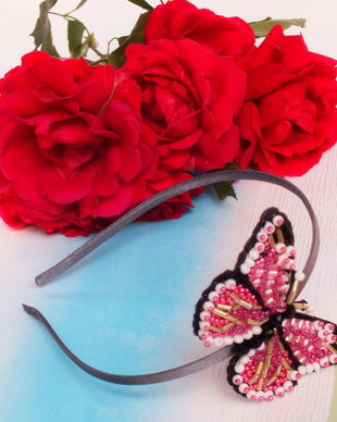 Bentita/ Cordeluta-FLUTURAS Romantic Pink