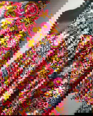 FUSTA CLOCH BUMBAC FLORAL