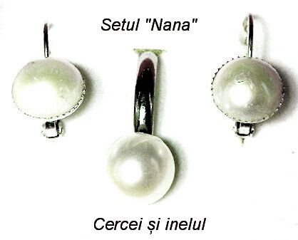 Rezervat NINA Setul cu Perle "Nana" (080)