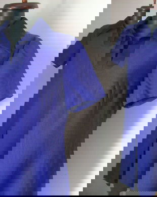 CREATION A LA MODE DE PARIS ROCHIE TRIPLUVOAL LANA INDIGO