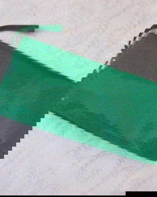 NOU-Plic verde cu fermoar