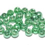 Perle din sticla, 6 mm, verzi