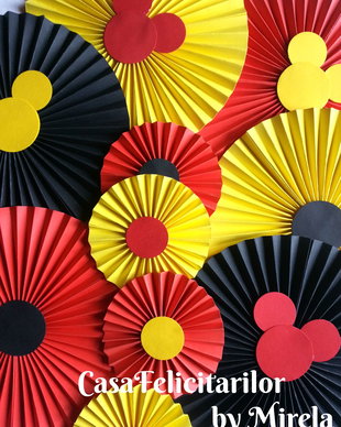 Rozete decorative tematica Mickey mouse